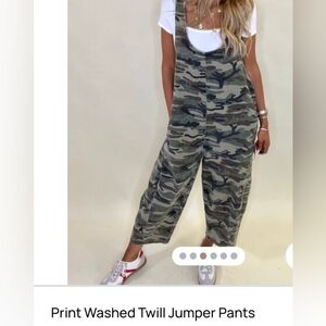 Easel Camo Jumpsuit for Women